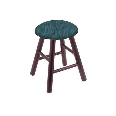 Holland Bar Stool Co Oak Vanity Stool, Medium Finish, Canter Espresso Seat RC18OSDC022